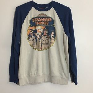 Stranger Things Long Sleeve Graphic Sweater